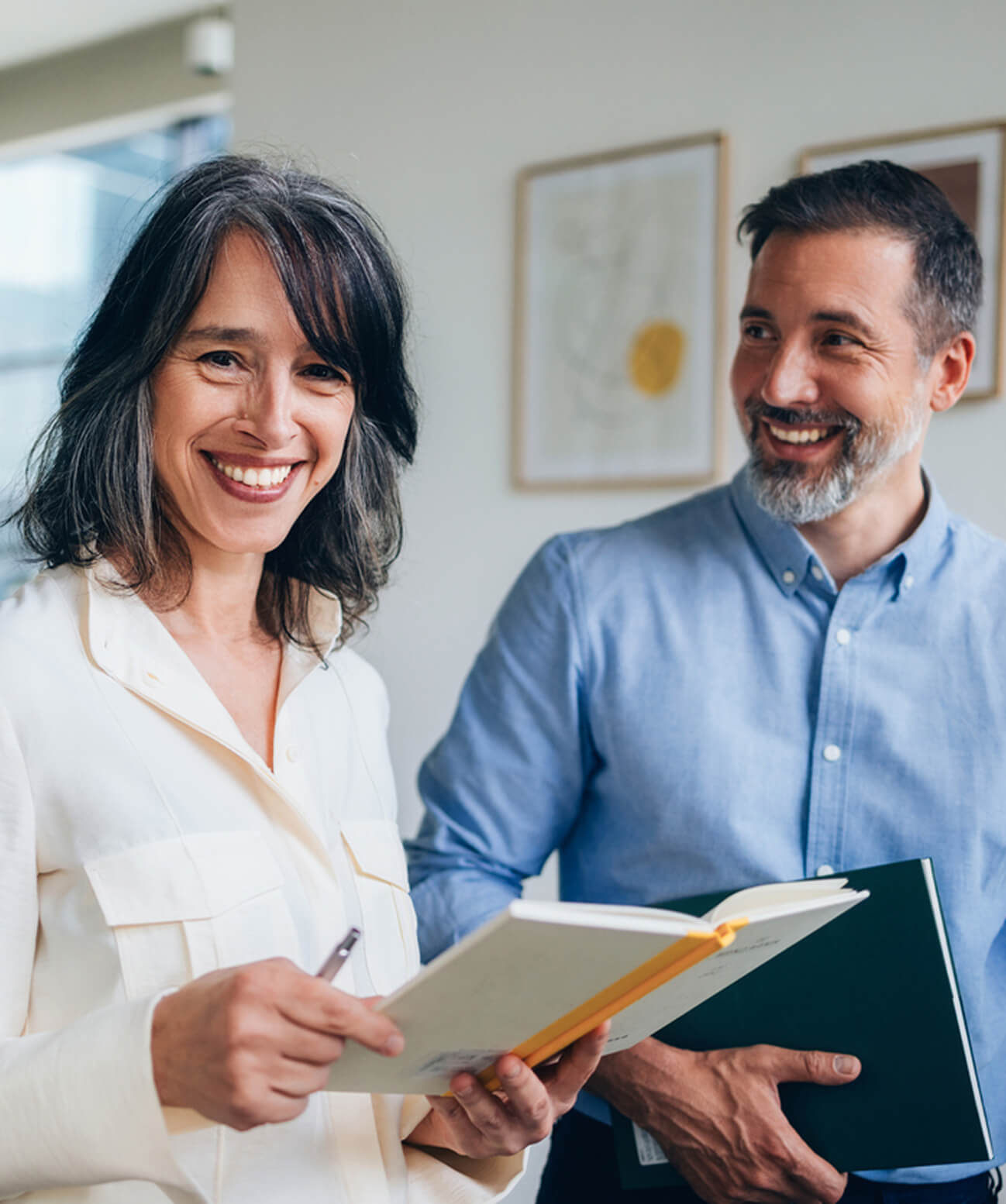 Vrouw aan het bellen